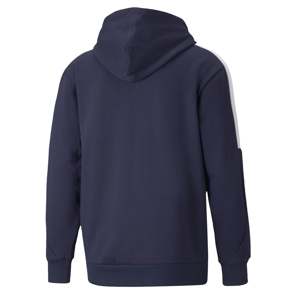 Толстовка мужская Puma Modern Sports Fz Hoodie синяя 58947906 изображение 2