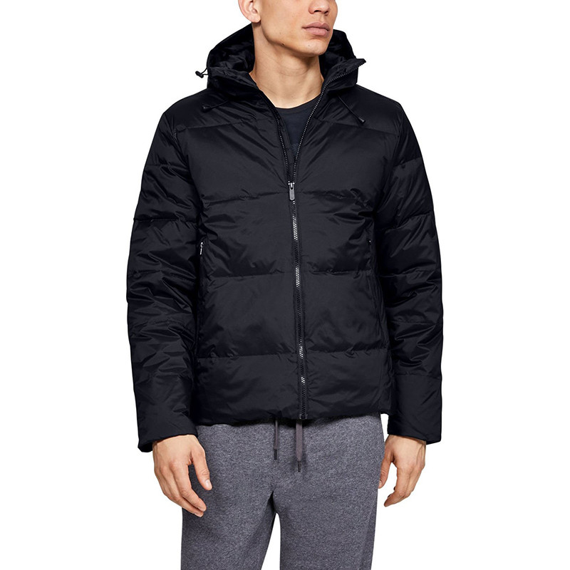 Куртка мужская Under Armour Down Jacket черная 1346320-001 изображение 3