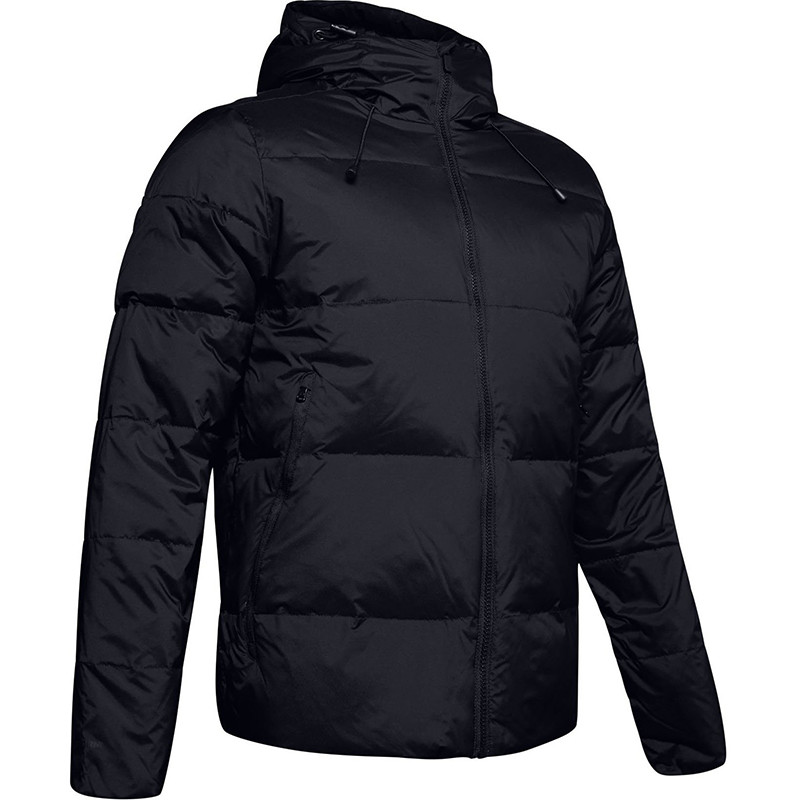 Куртка мужская Under Armour Down Jacket черная 1346320-001 изображение 1