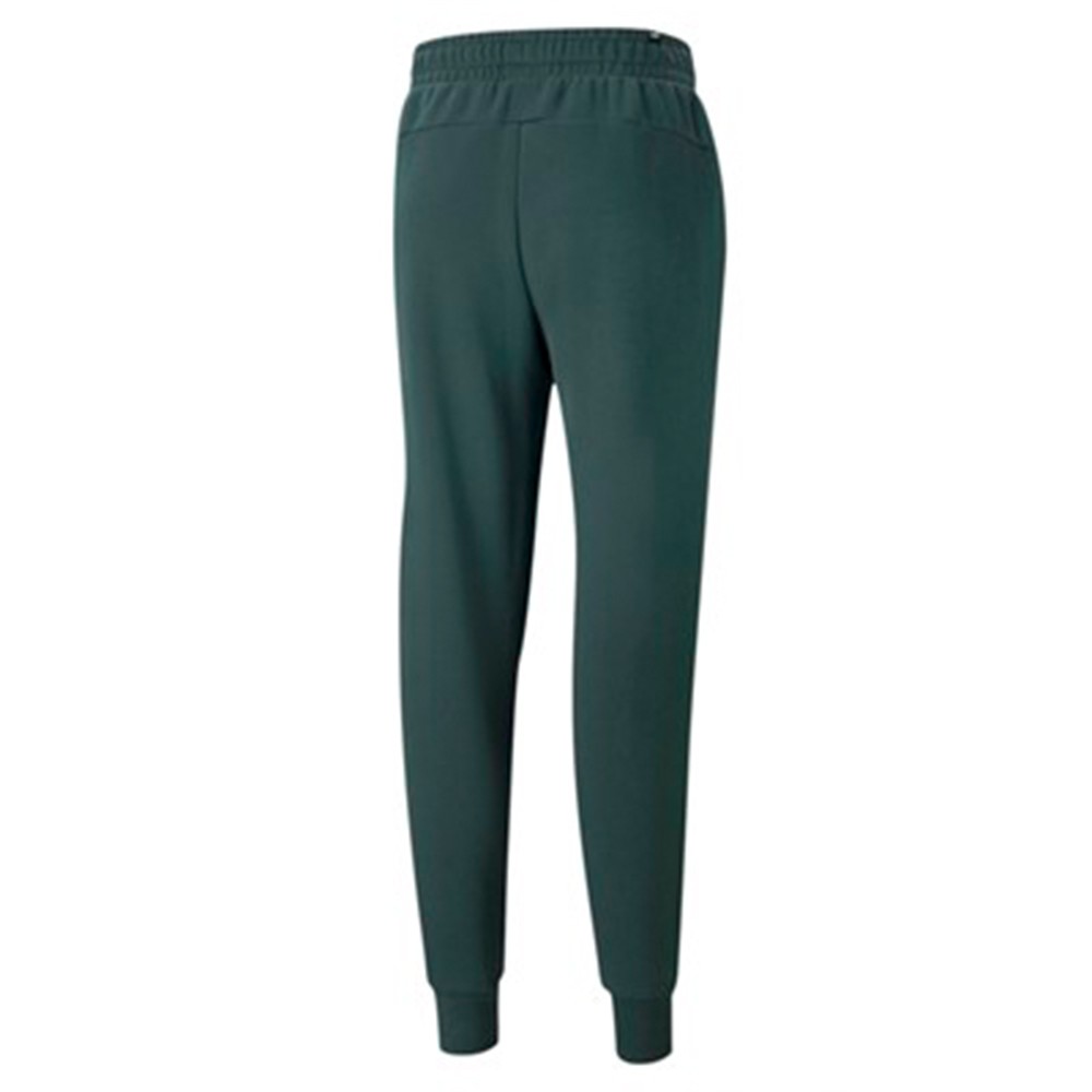 Брюки мужские ESS+ 2 Col Logo Pants Puma зеленые 58676780 изображение 2