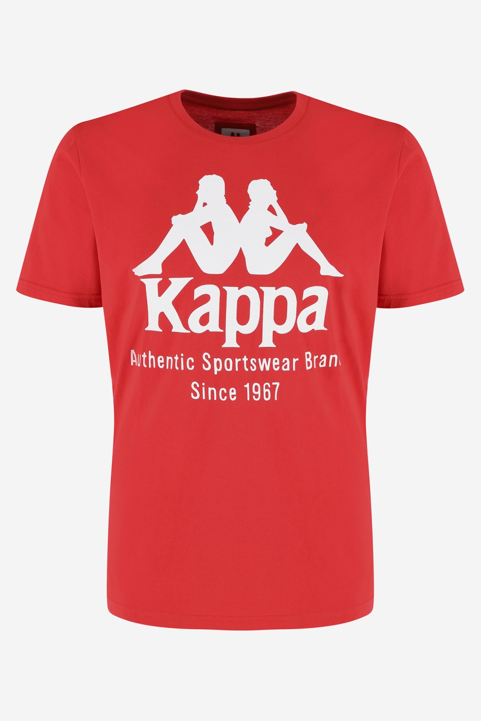Футболка мужская Kappa T-shirt красная 110646-R2 — фото 5