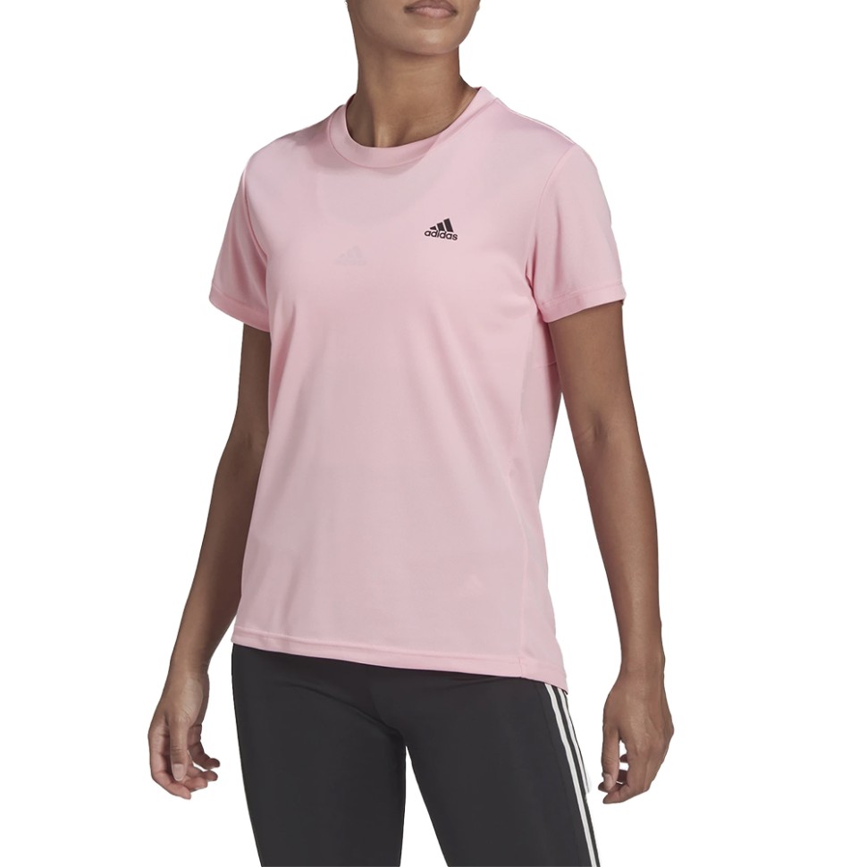 Футболка женская Adidas W Sl T розовая HE6751