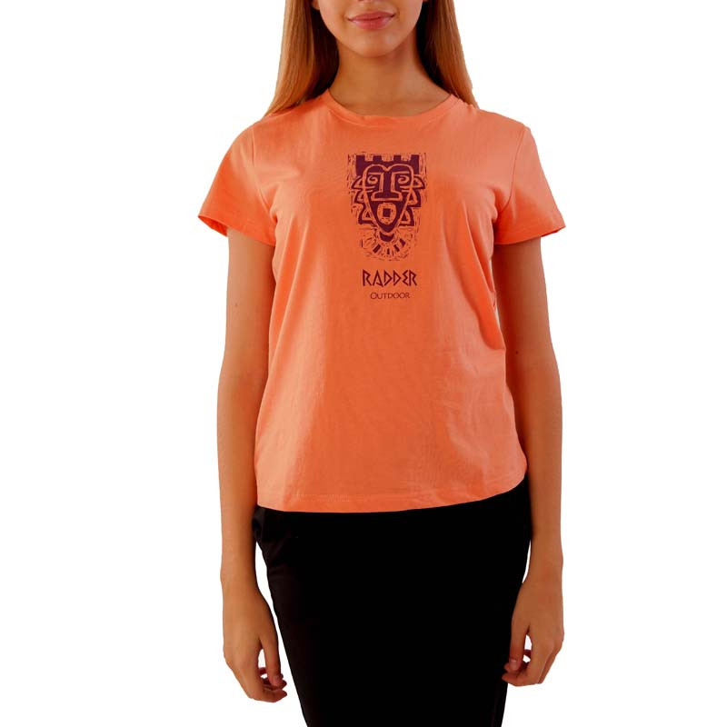 Футболка женская Radder оранжевая 7504-800 изображение 2