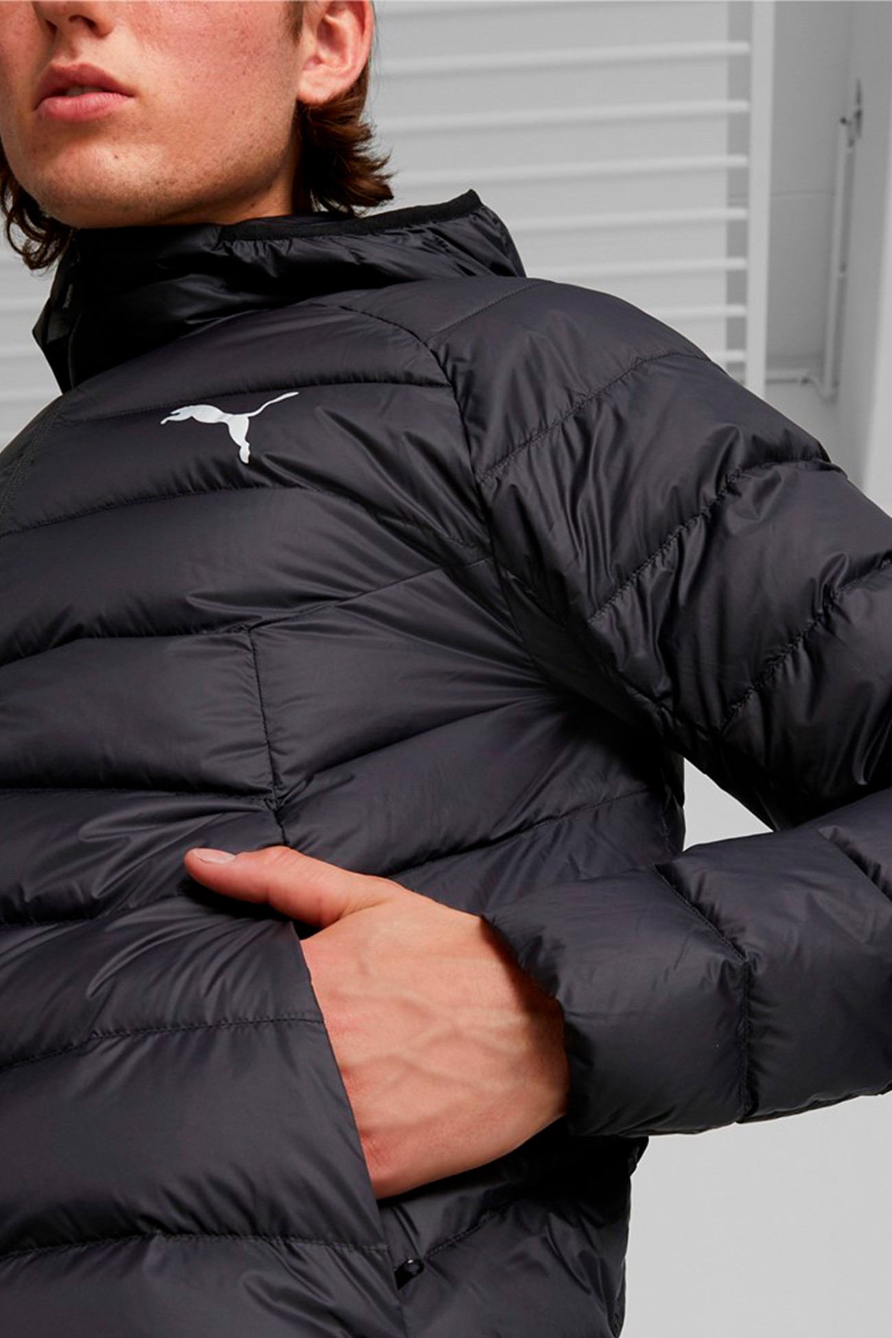 Куртка чоловіча Puma PackLITE Down Jacket чорна 84935501 изображение 4