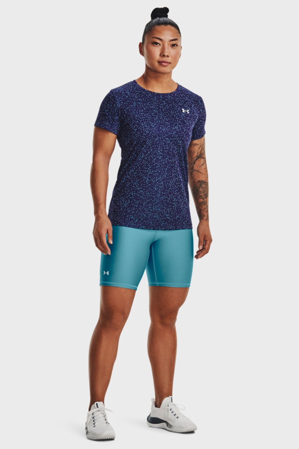 Футболка жіноча Under Armour Tech Nova SSC синя 1370947-468 — фото 3