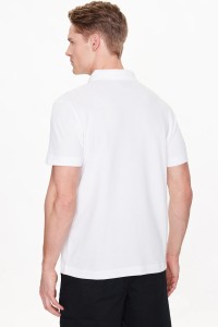 Футболка мужская Jack Wolfskin ESSENTIAL POLO M белая 1809301-5000 изображение 3