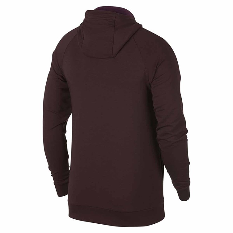 Толстовка мужская Nike M DRY HPRDR LT бордовая 889383-652 изображение 2