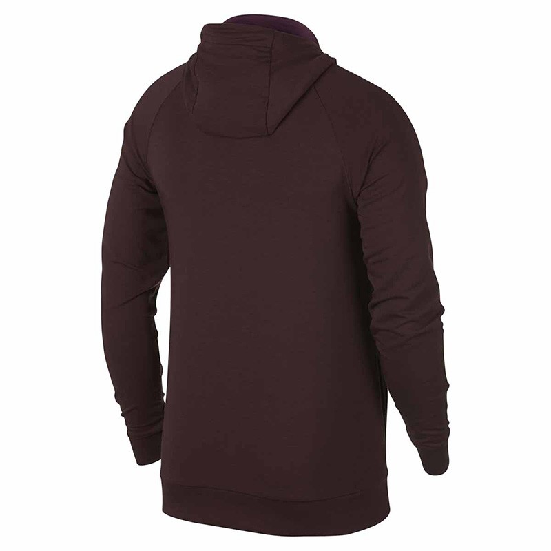 Толстовка мужская Nike M DRY HPRDR LT бордовая 889383-652 изображение 2