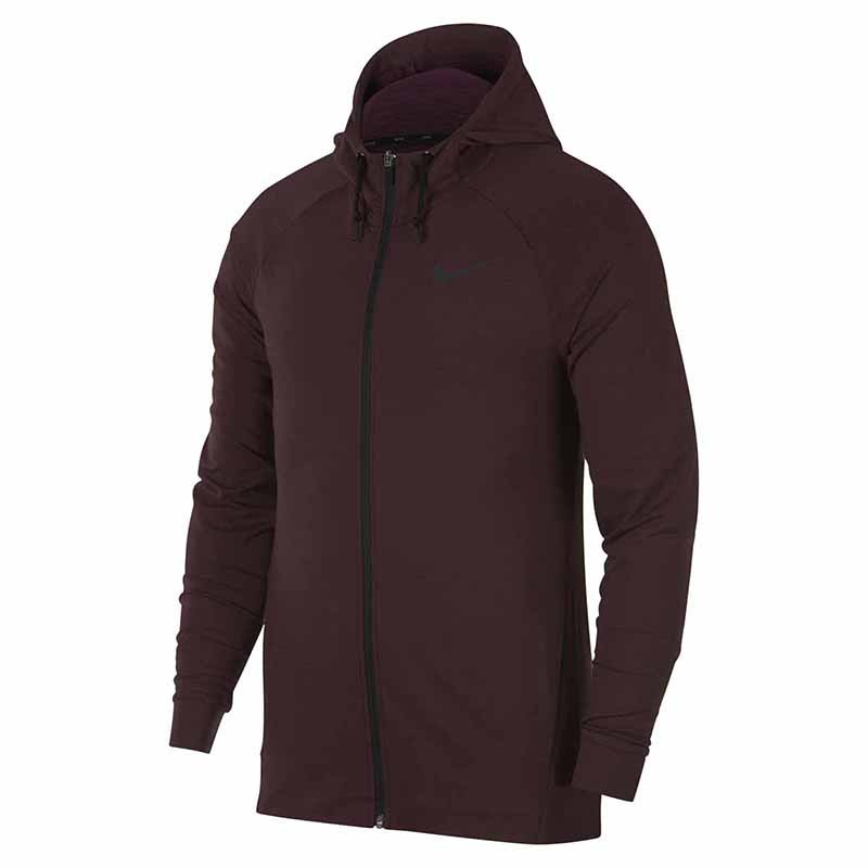 Толстовка мужская Nike M DRY HPRDR LT бордовая 889383-652