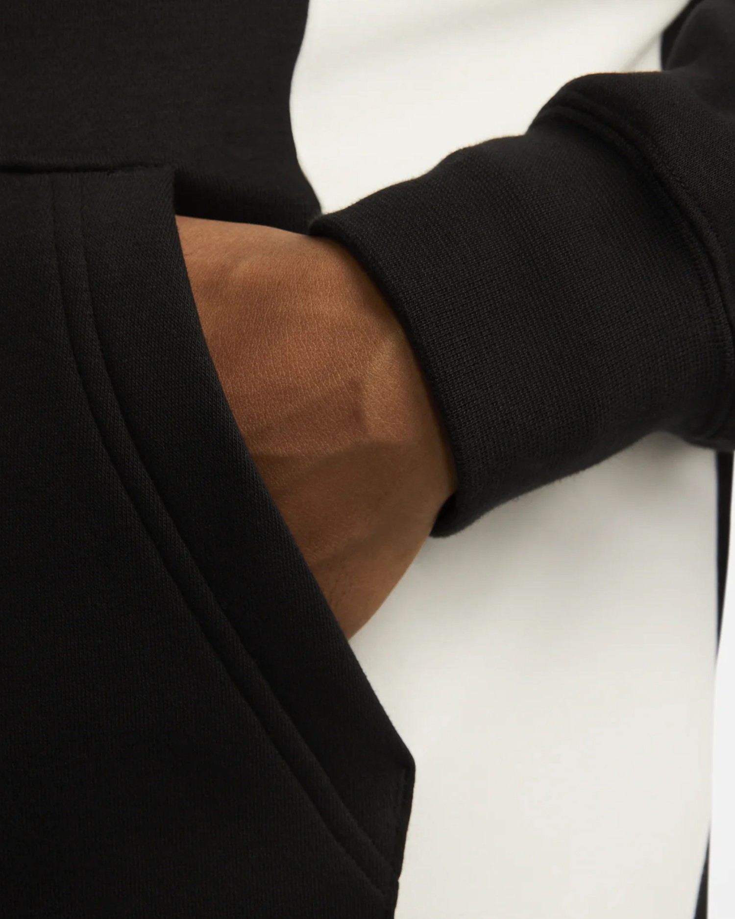 Толстовка чоловіча Nike M NSW SW AIR PO HOODY FLC BB чорна FN7691-010 изображение 4