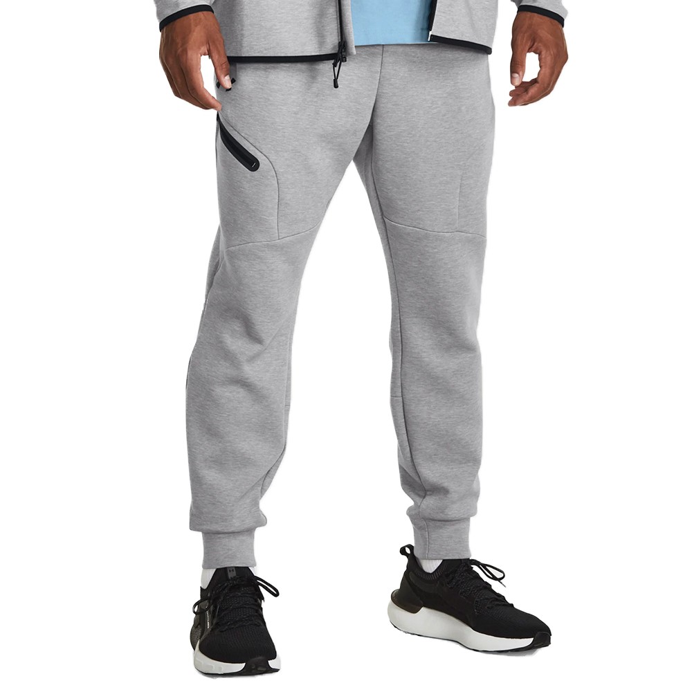 Штани чоловічі Under Armour UA Unstoppable Flc Joggers сірі 1379808-011 изображение 1