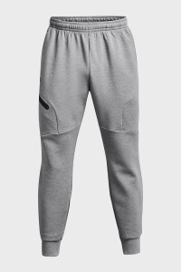 Брюки мужские Under Armour UA Unstoppable Flc Joggers серые 1379808-011 изображение 5