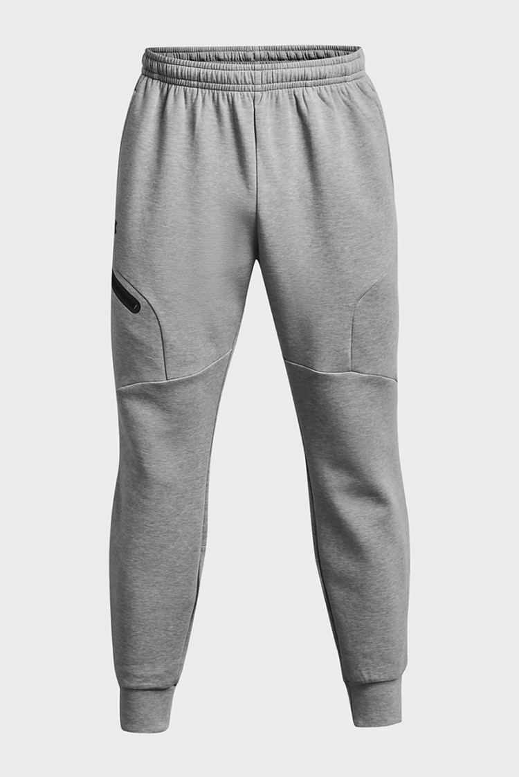 Брюки мужские Under Armour UA Unstoppable Flc Joggers серые 1379808-011 изображение 5