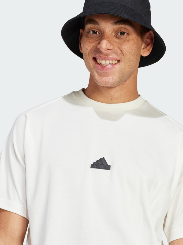 Футболка мужская Adidas M Z.N.E. TEE молочная IN7097 изображение 4