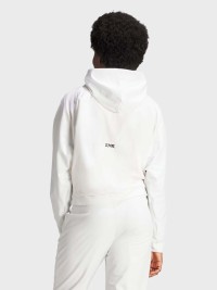 Толстовка женская Adidas W Z.N.E. WVN FZ белая IN9483 изображение 3