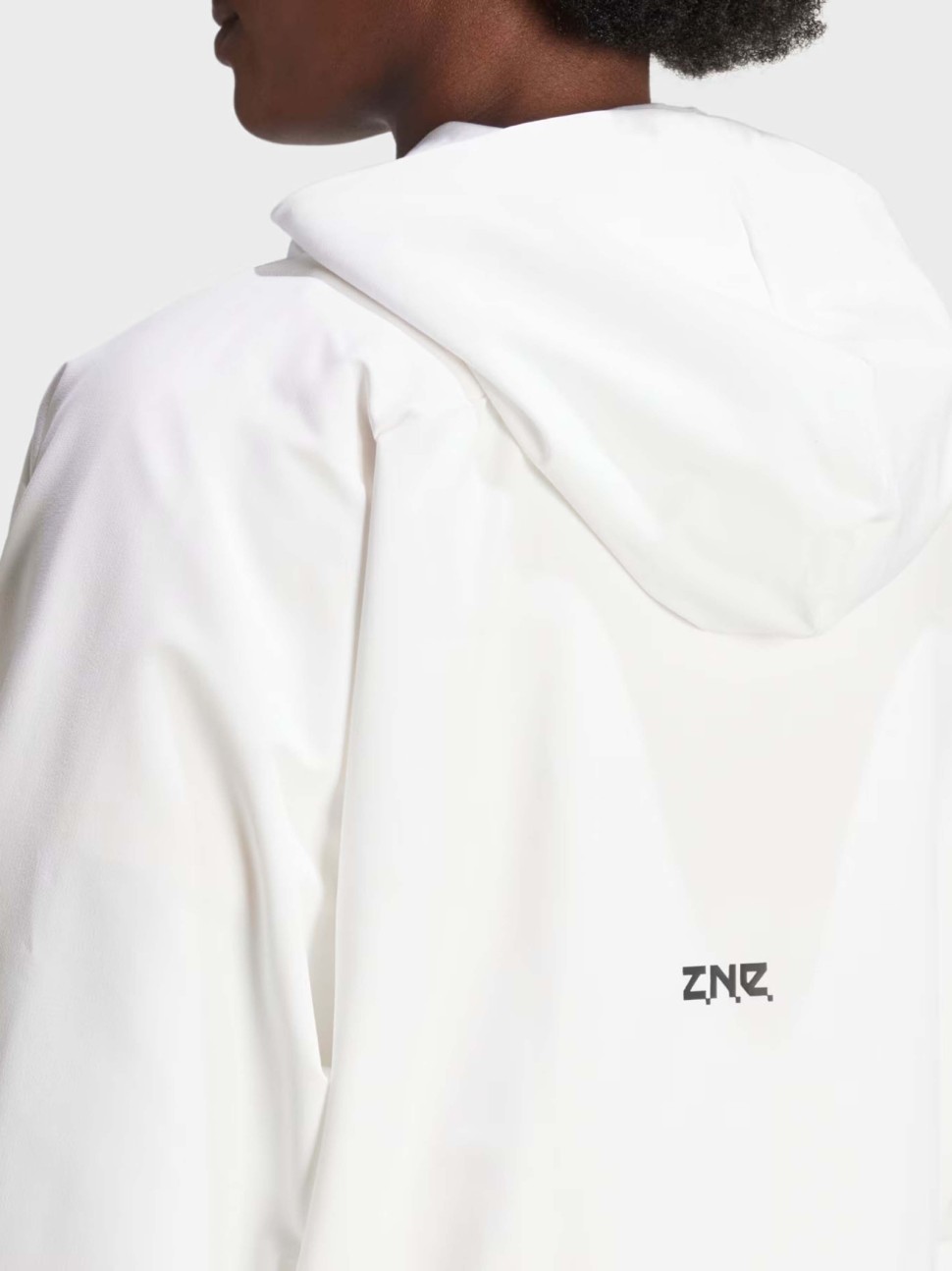 Толстовка жіноча Adidas W Z.N.E. WVN FZ біла IN9483 — фото 4