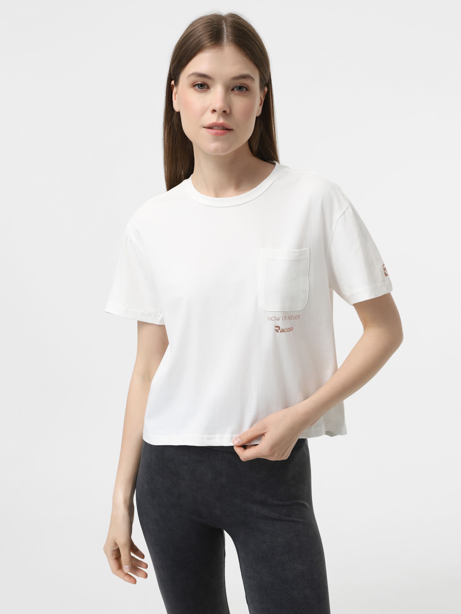 Футболка женская Radder Louise молочная 442493-121 изображение 2