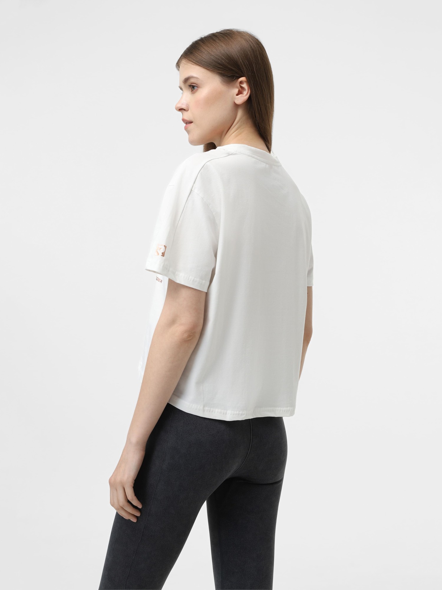 Футболка женская Radder Louise молочная 442493-121 изображение 3