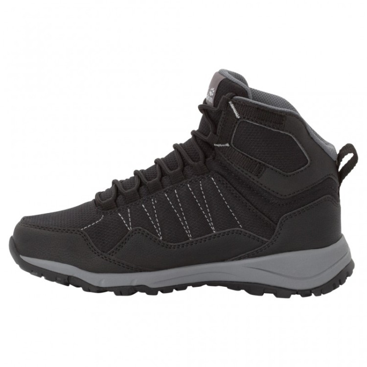 Ботинки женские Jack Wolfskin MAZE TEXAPORE MID W черные 4035651-6069 изображение 4