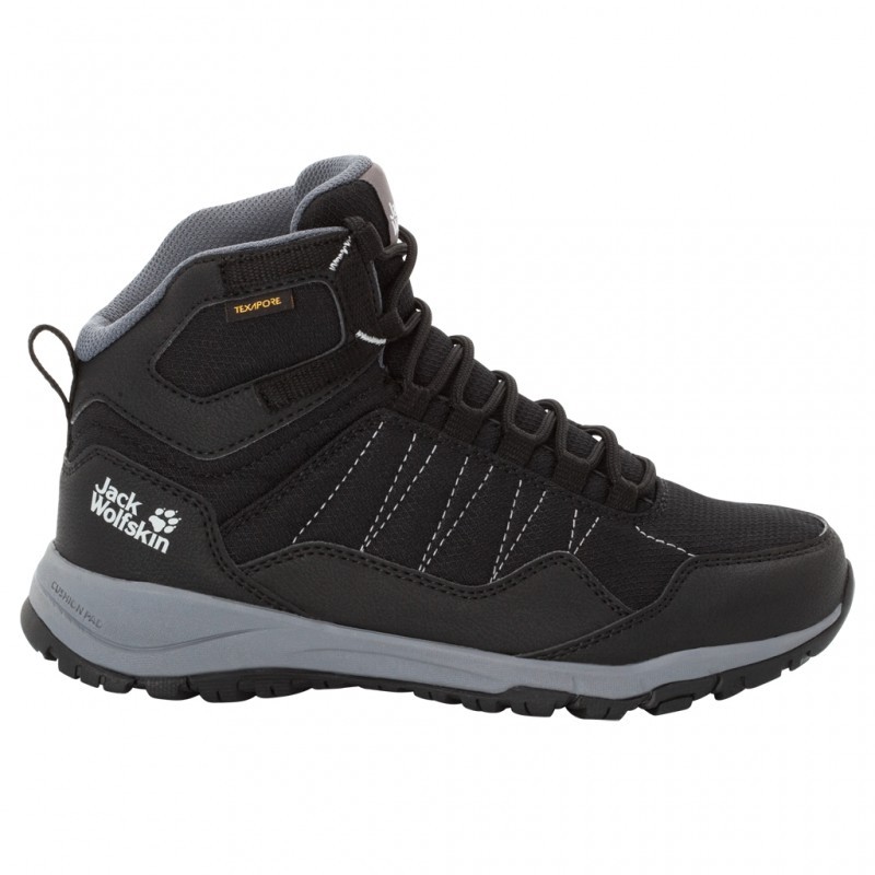 Ботинки женские Jack Wolfskin MAZE TEXAPORE MID W черные 4035651-6069 изображение 1