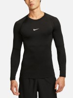 Футболка чоловіча Nike M NP DF TIGHT TOP LS чорна FB7919-010 изображение 2