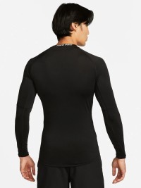 Футболка мужская Nike M NP DF TIGHT TOP LS черная FB7919-010 изображение 3