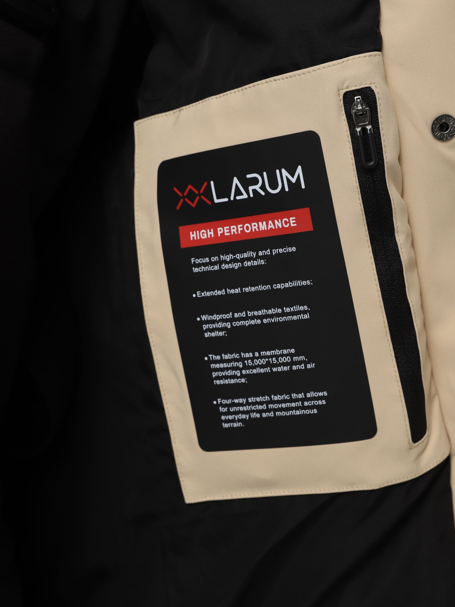 Куртка жіноча Larum Haven бежева 302507-125 изображение 5