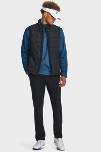 Брюки мужские Under Armour UA CGI Tapered Pant черные 1379729-001 изображение 3