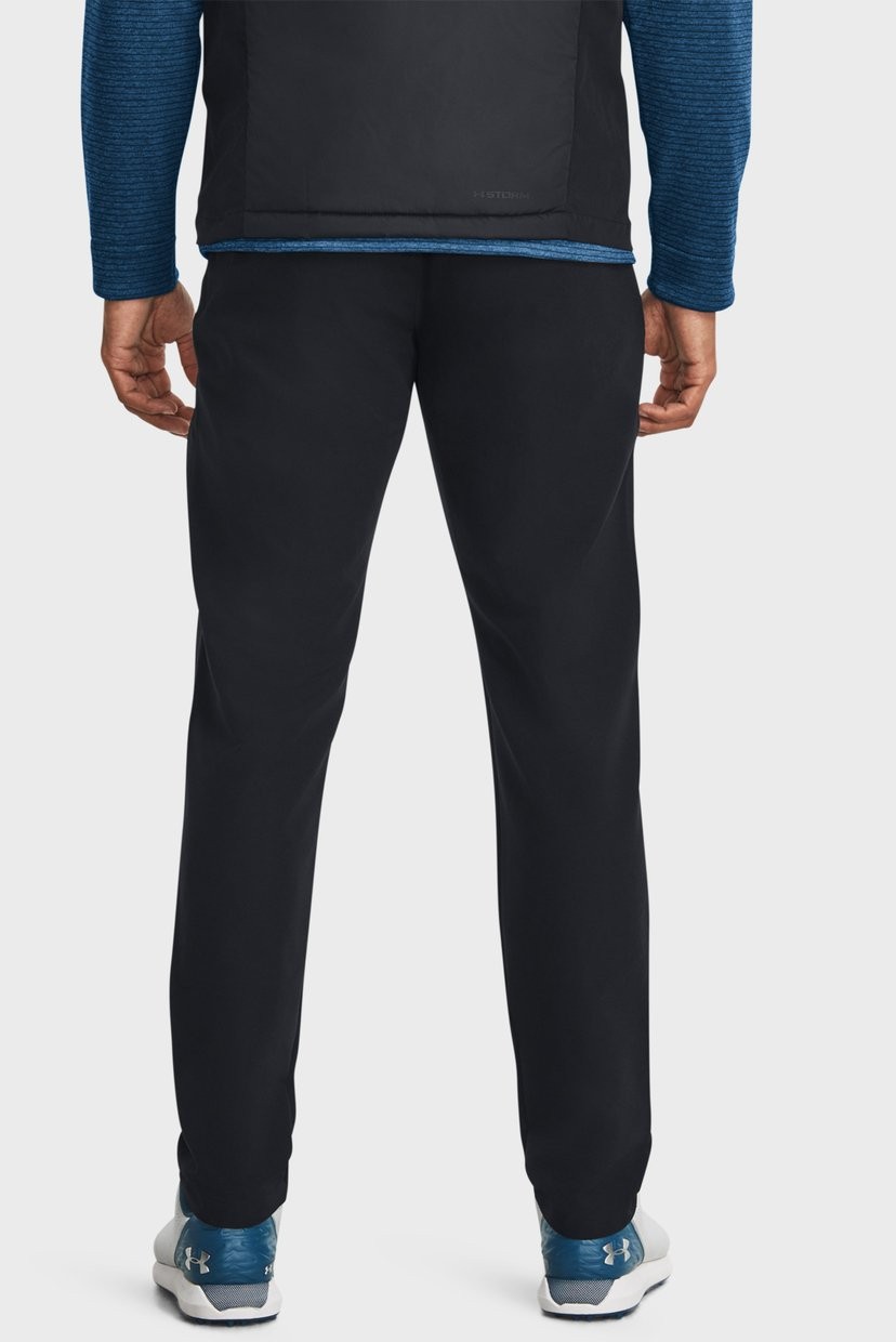 Брюки мужские Under Armour UA CGI Tapered Pant черные 1379729-001 изображение 4