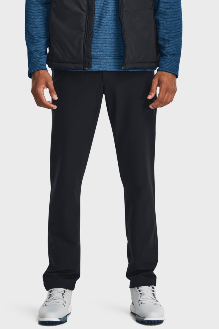 Брюки мужские Under Armour UA CGI Tapered Pant черные 1379729-001 изображение 8