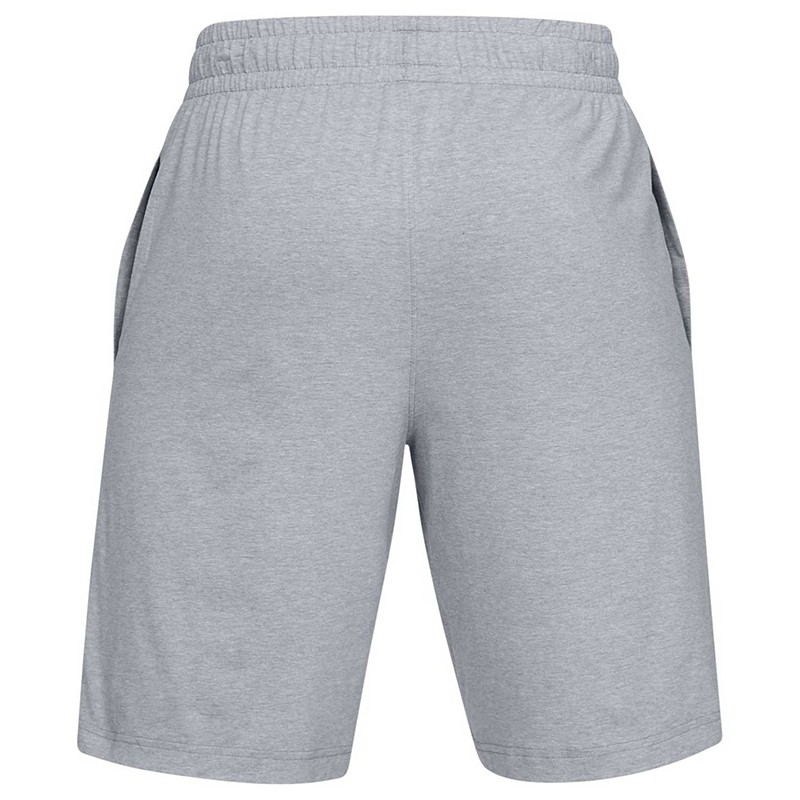 Шорти чоловічі Under Armour SPORTSTYLE COTTON сірі 1329299-035 — фото 2