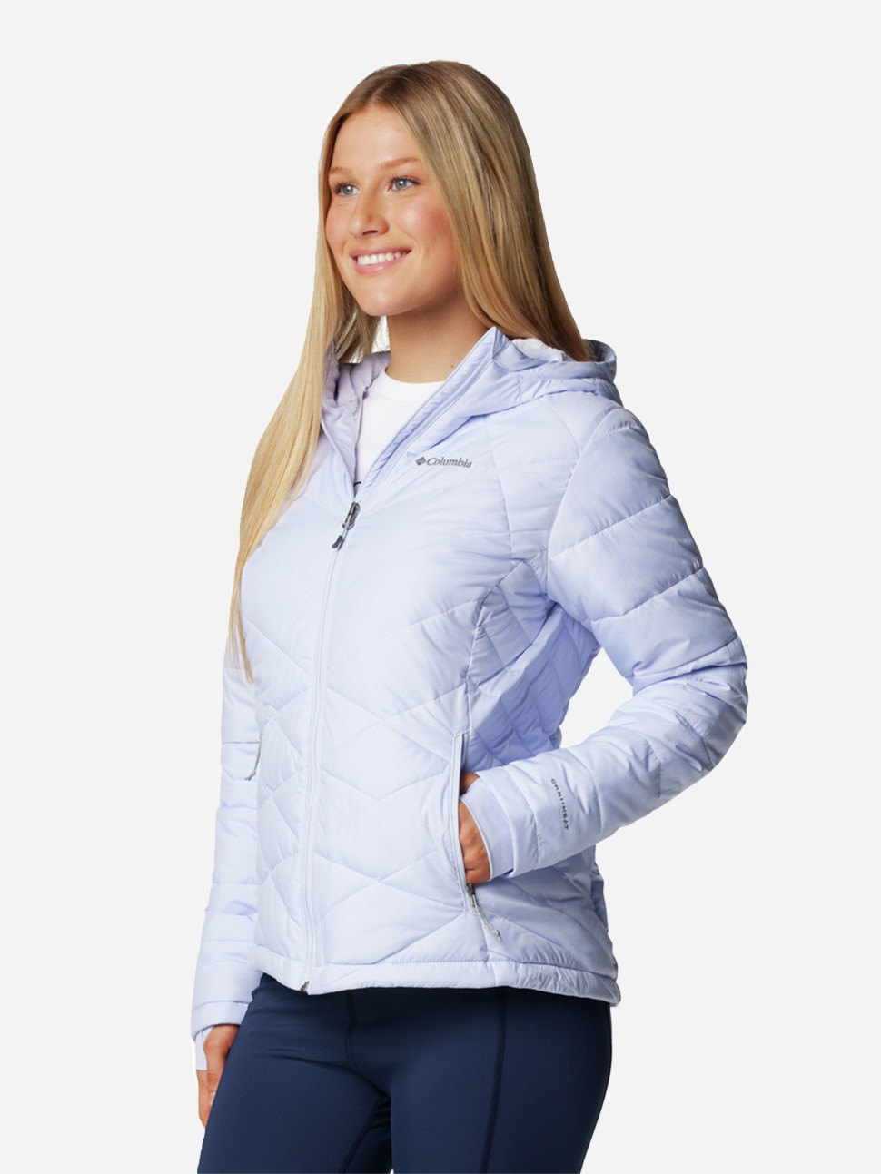 Куртка жіноча Columbia Heavenly™ Hooded Jacket синя 1738151-581 — фото 4