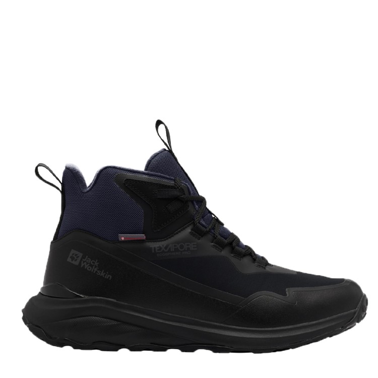 Ботинки мужские Jack Wolfskin DROMOVENTURE WT TEXAPORE MID M темно-серые A62295-6350