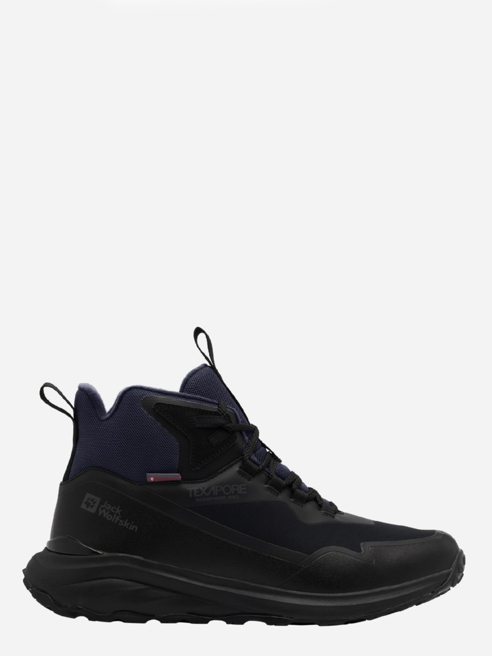 Черевики чоловічі Jack Wolfskin DROMOVENTURE WT TEXAPORE MID M темно-сірі A62295-6350 — фото 2