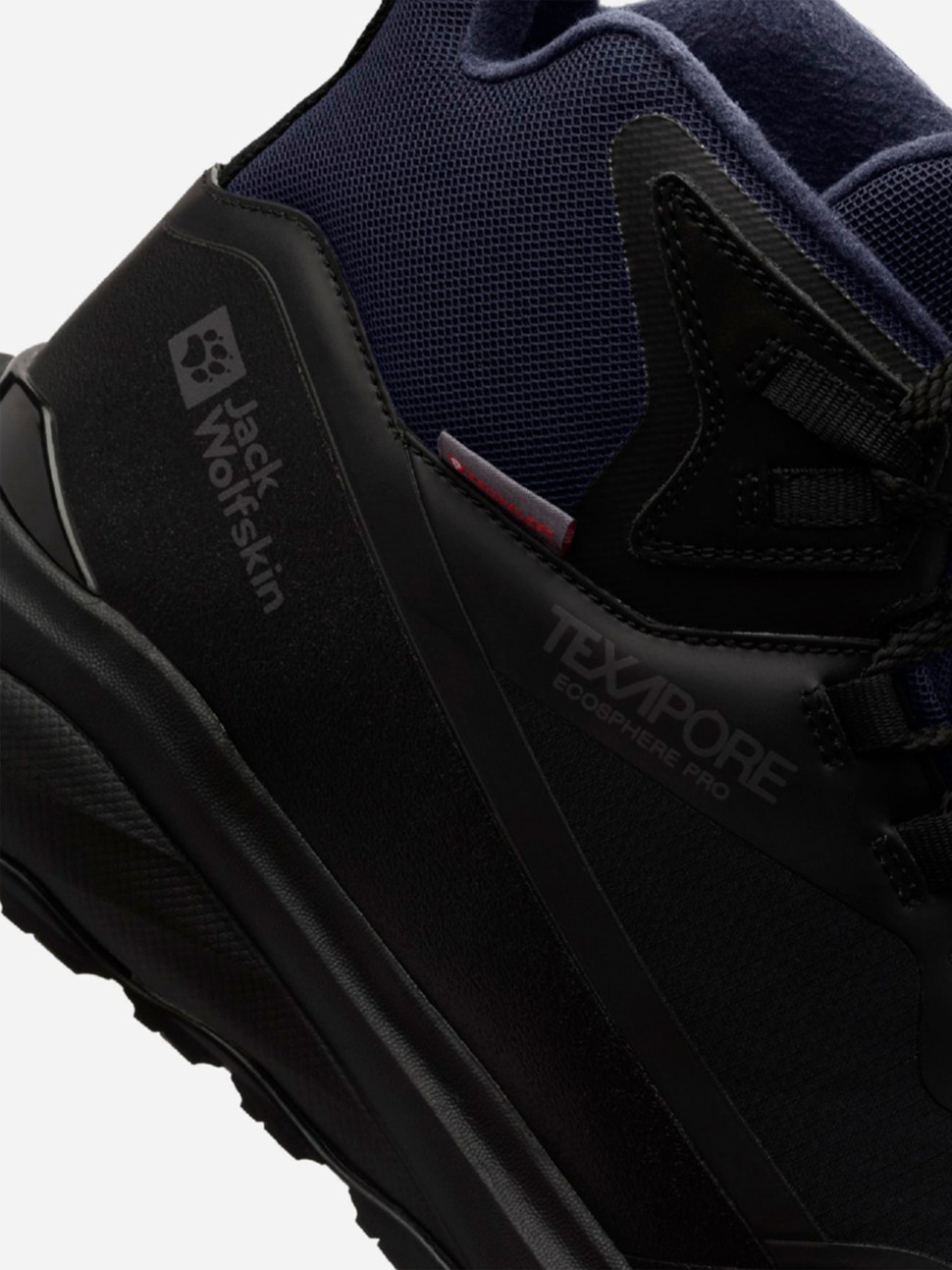 Черевики чоловічі Jack Wolfskin DROMOVENTURE WT TEXAPORE MID M темно-сірі A62295-6350 — фото 7
