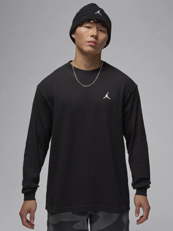 Футболка мужская Nike M J ESS LIFESTYLE TOP черная FV7456-010 изображение 2