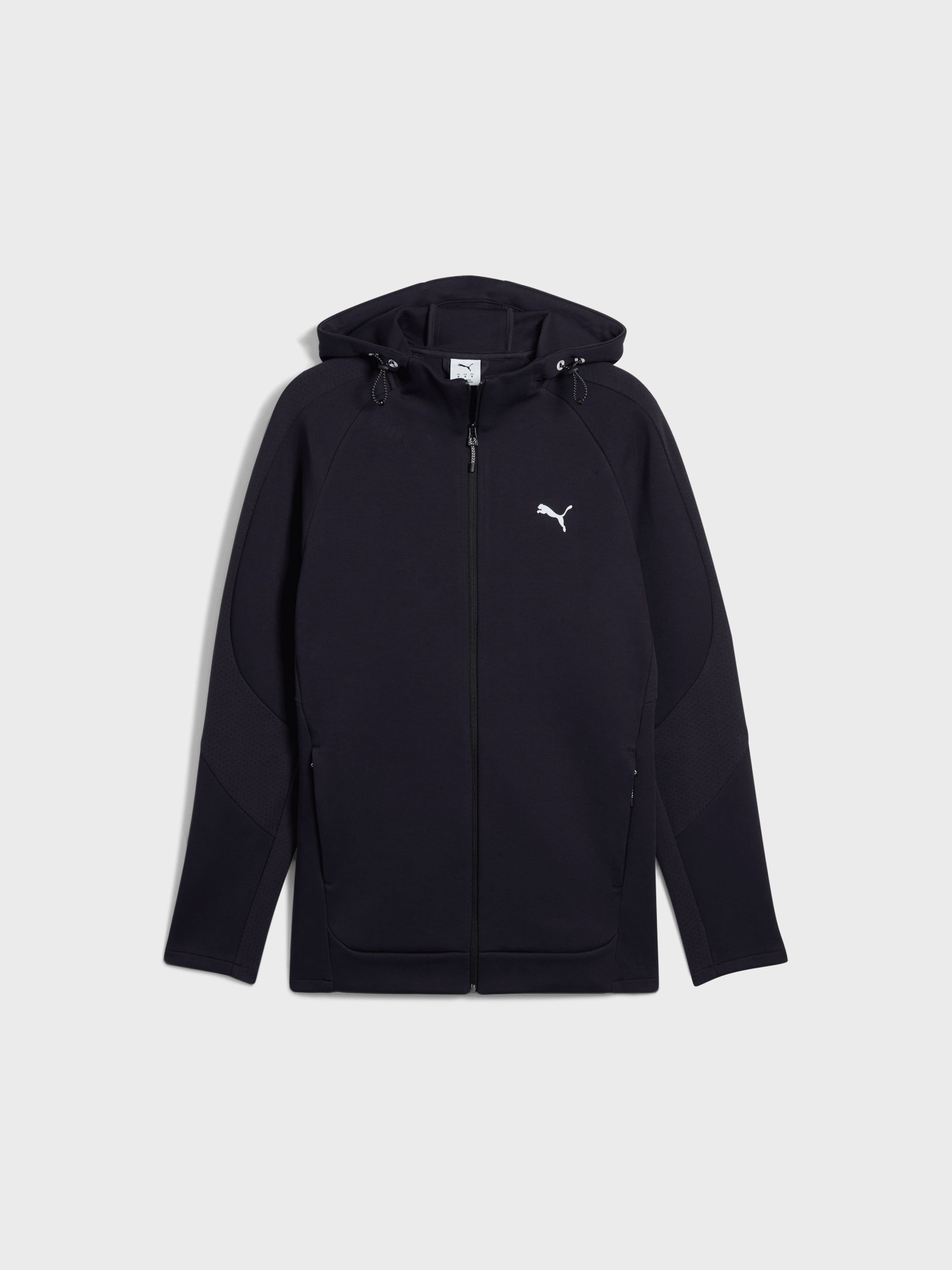 Толстовка мужская Puma EVOSTRIPE Full-Zip Hoodie синяя 68461316 изображение 7
