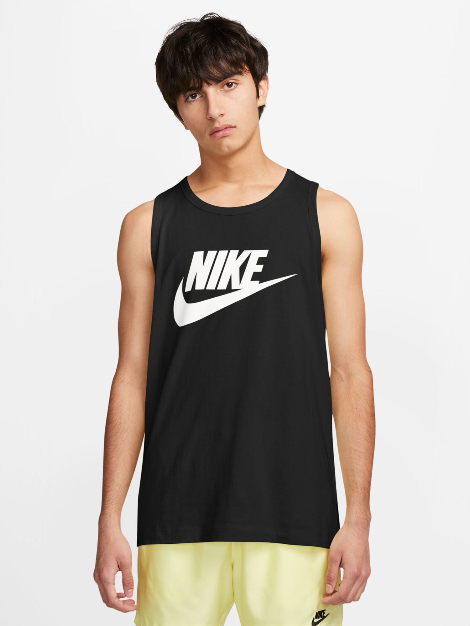 Майка чоловіча Nike M NSW TANK ICON FUTURA чорна AR4991-013 изображение 2