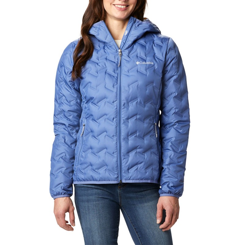 Куртка женская Columbia Delta Ridge™ Down Hooded Jacket сиреневая 1875931-458 изображение 1