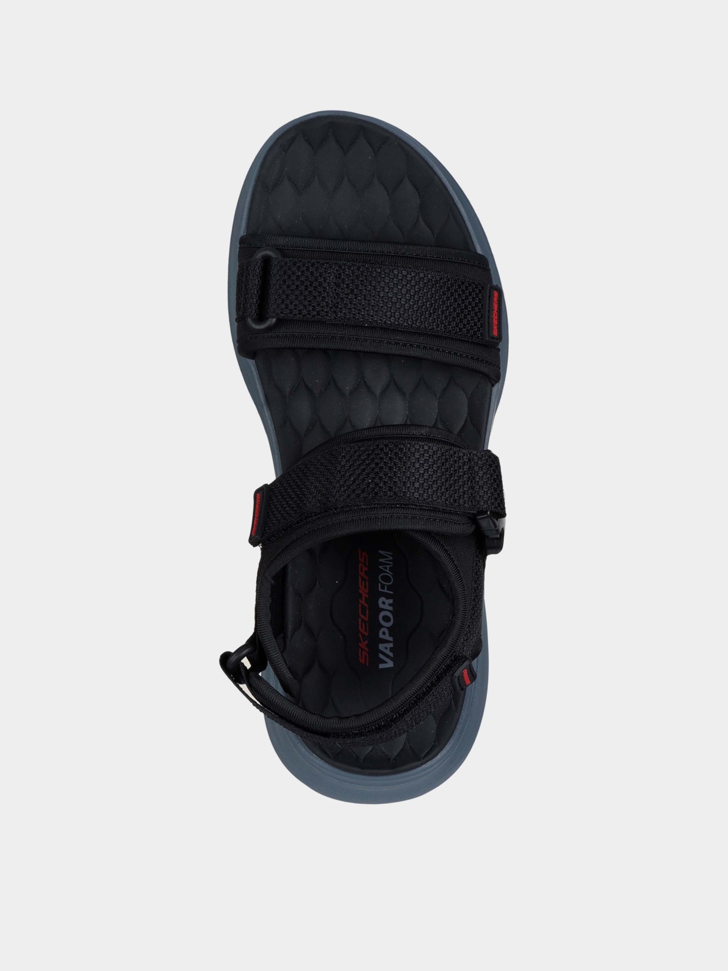 Сандалии мужские Skechers VAPOR FOAM SANDAL черные 232899 BLK изображение 5