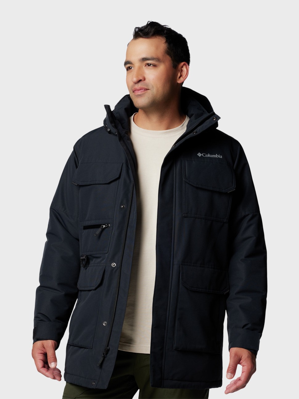 Куртка чоловіча Columbia Landroamer™ II Parka чорна 2088041-010 — фото 7