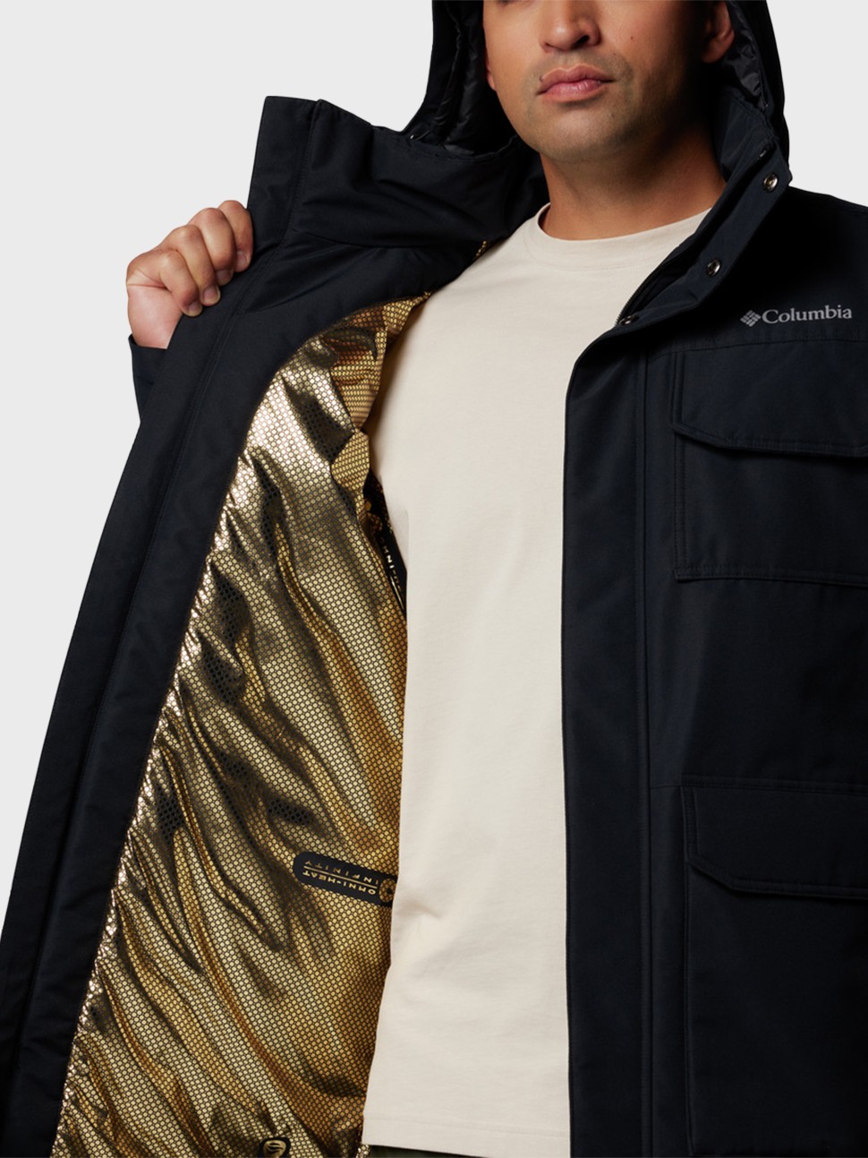 Куртка чоловіча Columbia Landroamer™ II Parka чорна 2088041-010 — фото 8