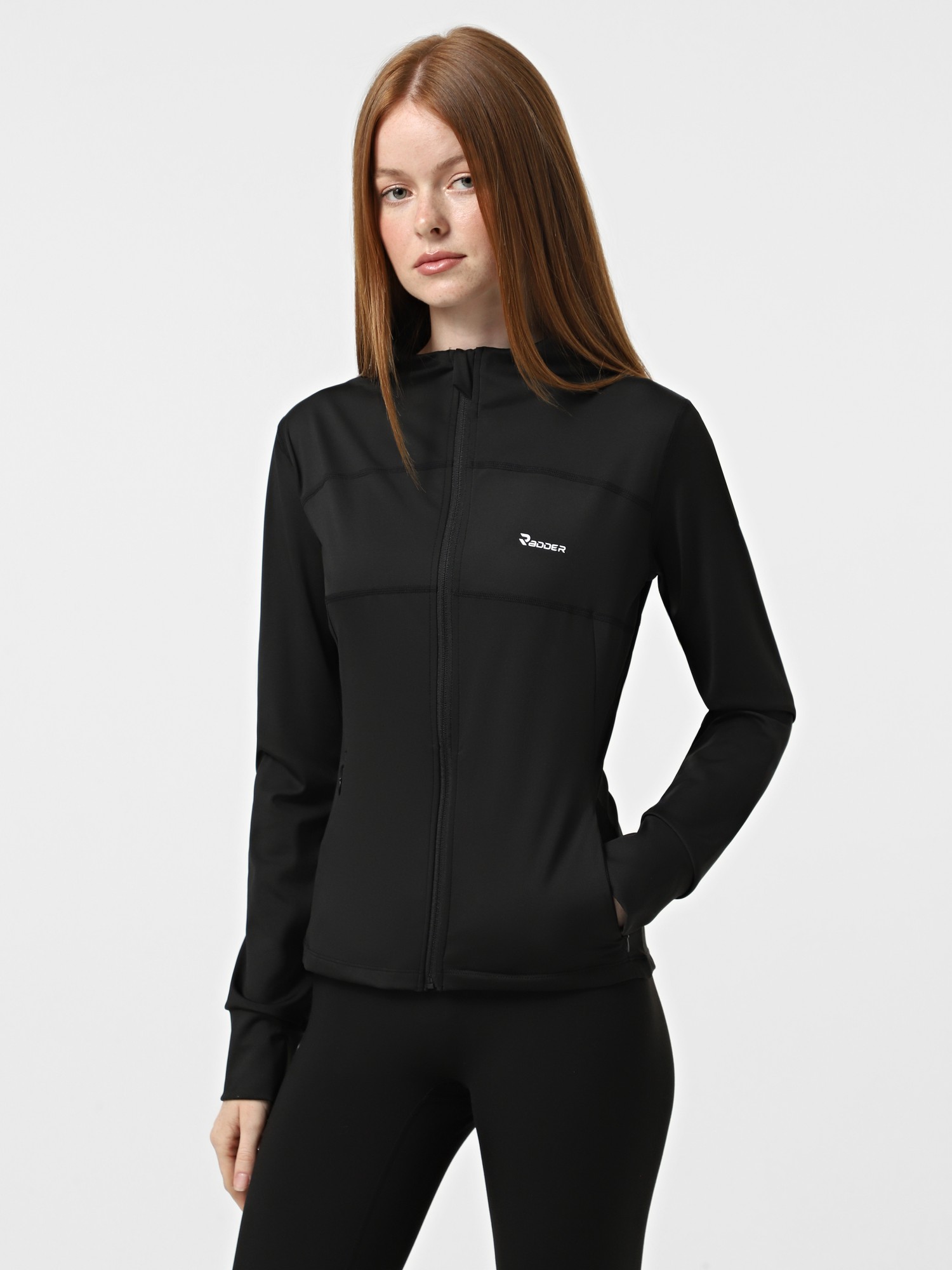 Толстовка женская Radder Ladina черная 392503-010 изображение 2