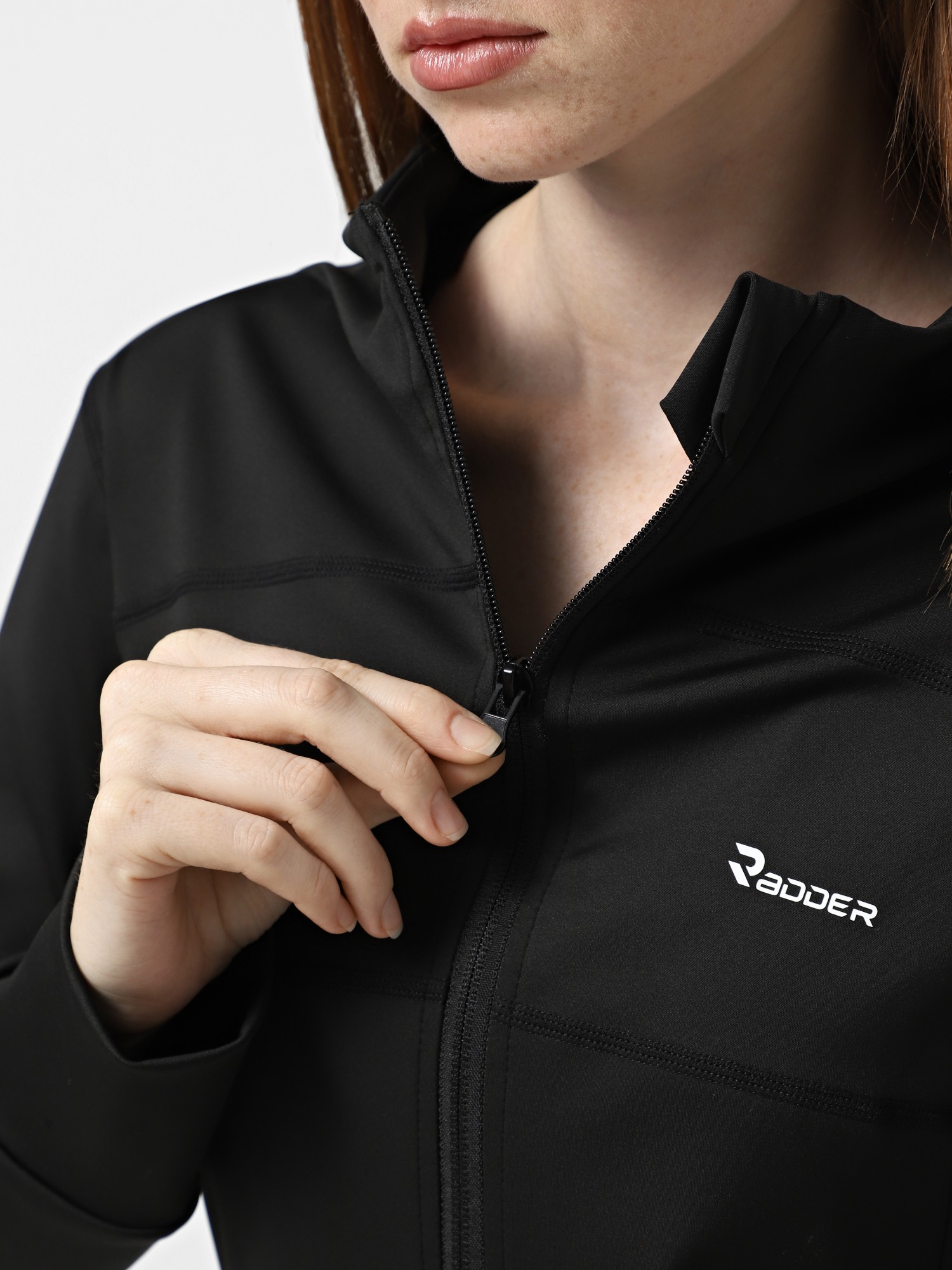 Толстовка женская Radder Ladina черная 392503-010 изображение 4