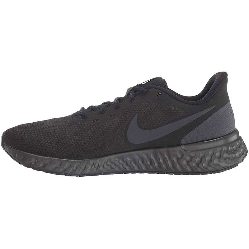 Кроссовки мужские Nike Revolution 5 черные BQ3204-001 изображение 4