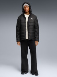 Куртка чоловіча Puma ESS Hooded Padded Jacket чорна 68521101 изображение 2