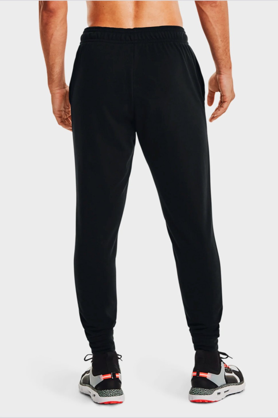 Чоловічі штани Under Armour Ua Rival Terry Jogger чорний 1361642-001 — фото 4
