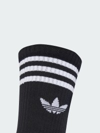 Носки Adidas 3S CREW S 3P черные JV7402 изображение 4
