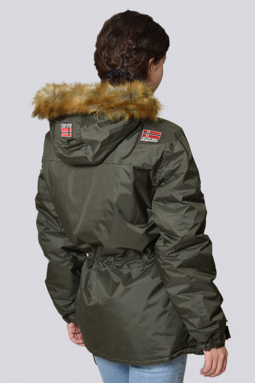 Куртка жіноча Geographical Norway хакі  WR620F-350 изображение 6