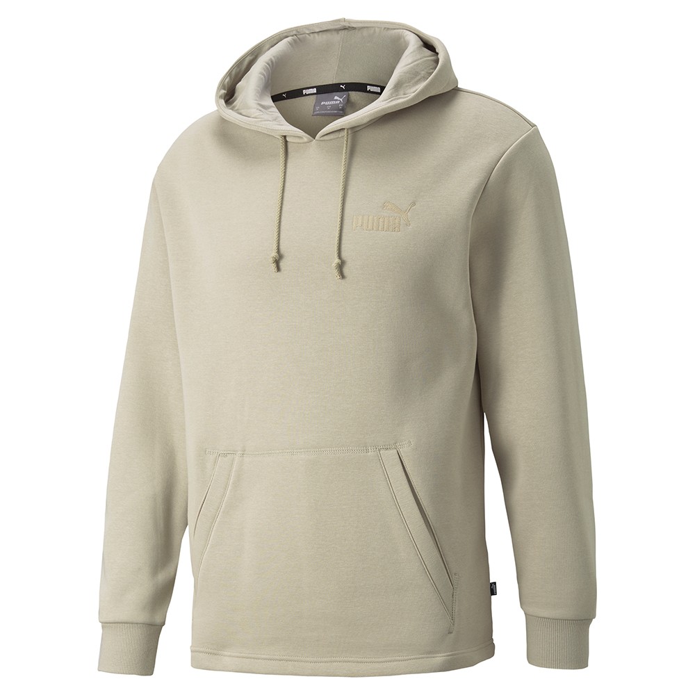 Толстовка мужская Puma Ess+ Hoodie Fl бежевая 84595342 изображение 1